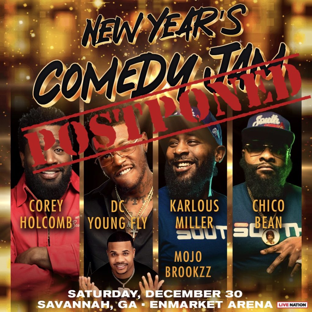 POSTPONED* New Years Comedy Jam 